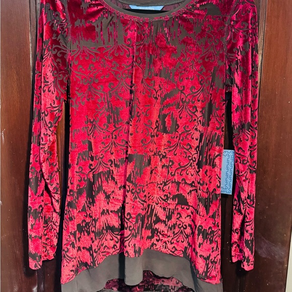 NWT - Women’s Simply Vera - Vera Wang Velvet Burnout - Picture 4 of 6
